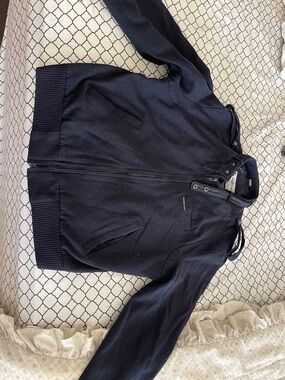 Vintage wool bomber jacket